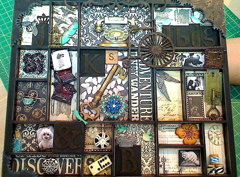 Vintage Grunge Configuration Box