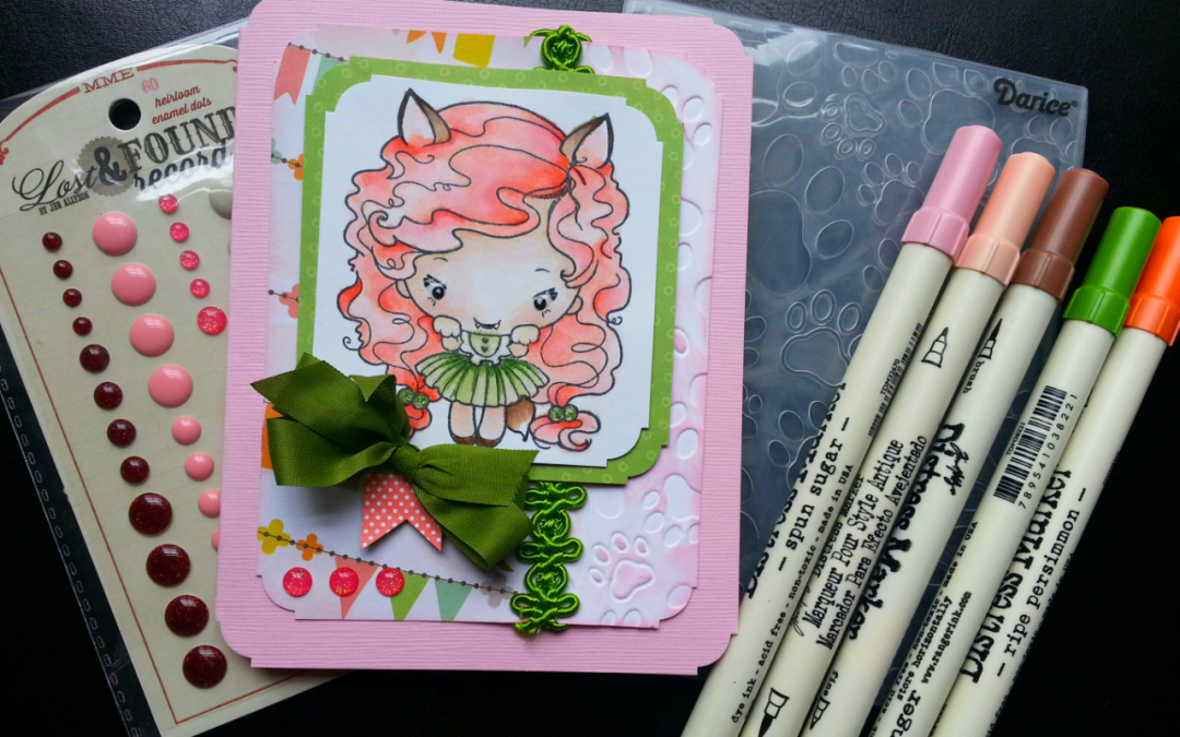 “Foxy Girl” Card