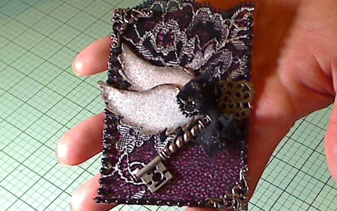 ATC A Day (3 of 7) – “Winged Key”