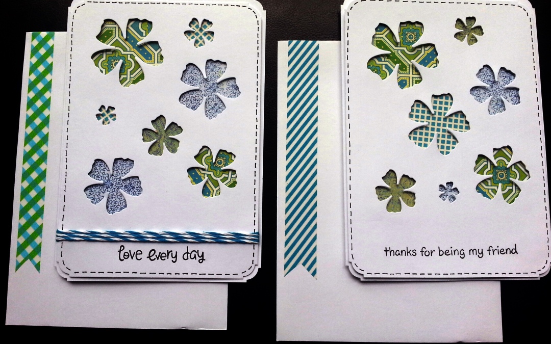 CAS Card Tutorial with Diemond Dies Sugarplum Dies