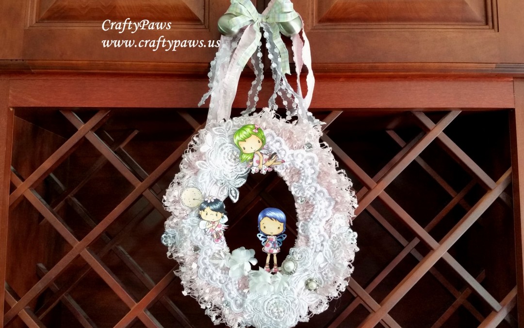 Easter/Spring Fairy Wall Hanging