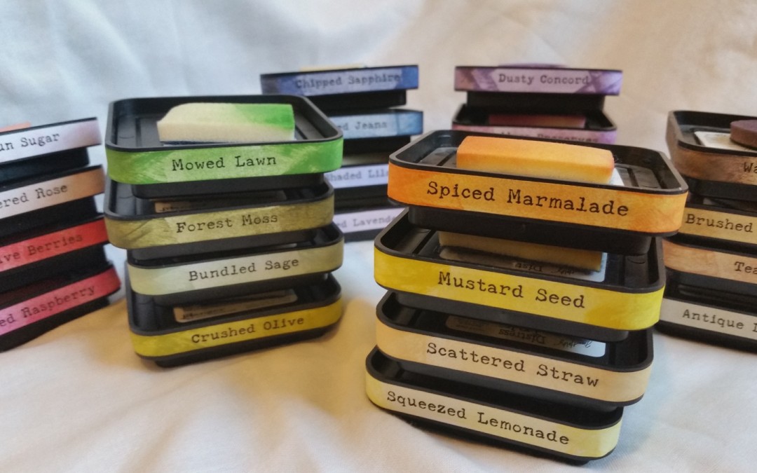 Organization: Labels and Storage for Distress Oxide Ink Pads