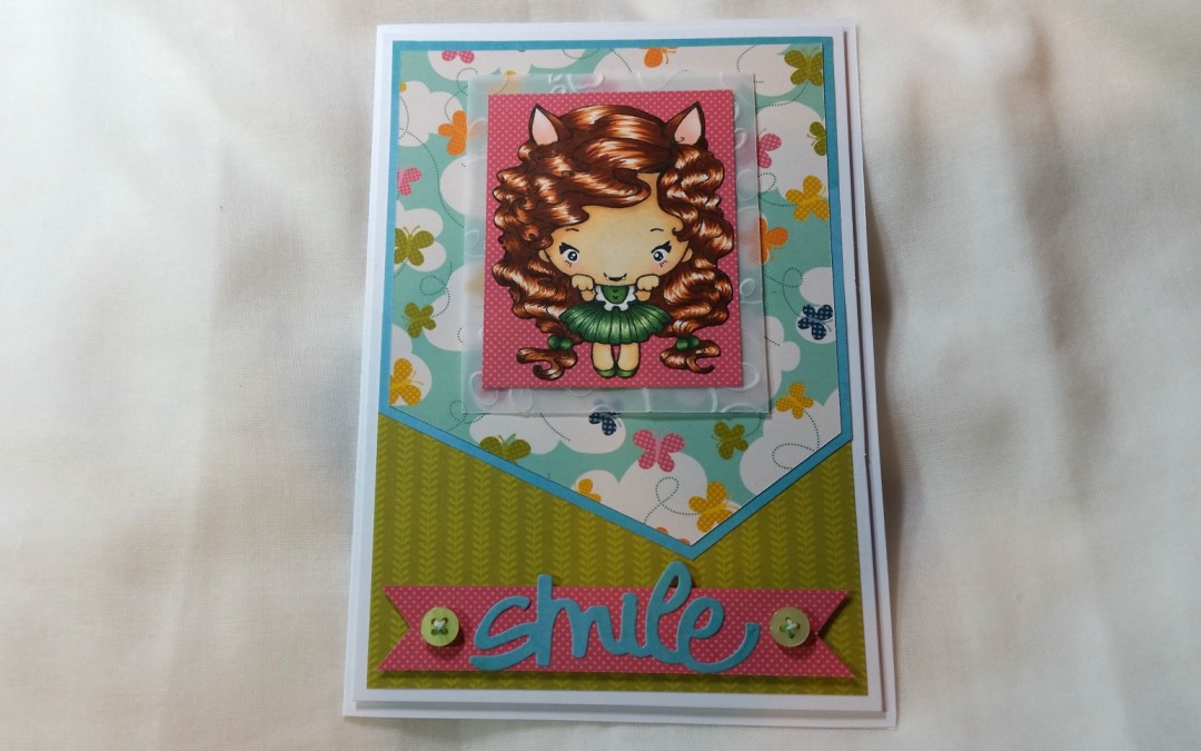 The Greeting Farm Cheshire Bean Card