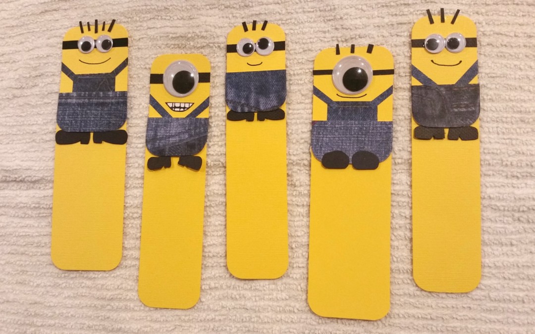 DIY Minions Bookmarks