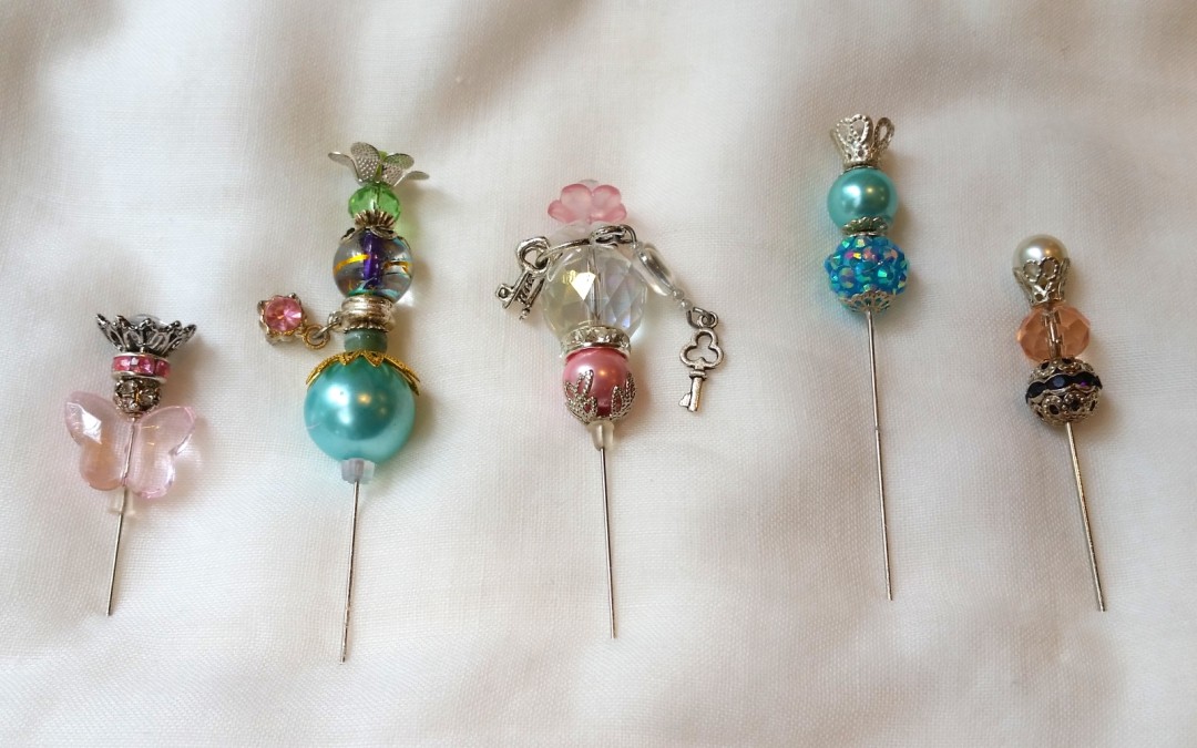 Altered Stick Pins – Eye Candy