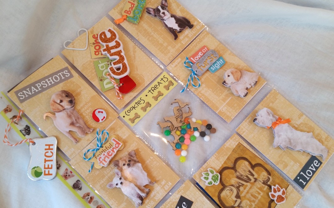 CAS Precious Puppies Pocket Letter