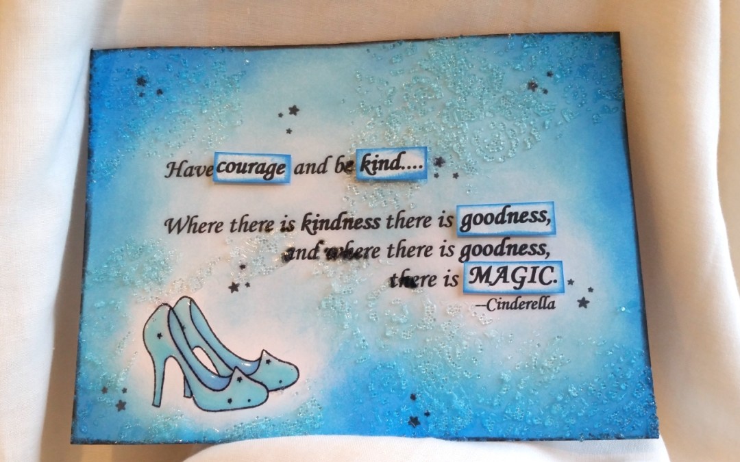 Mixed Media Card – DTP for Happy Creating on Etsy