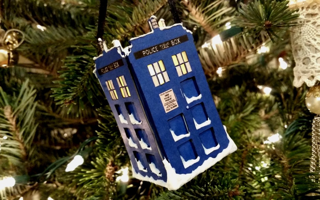 DIY 3D Light Up Doctor Who Ornament!