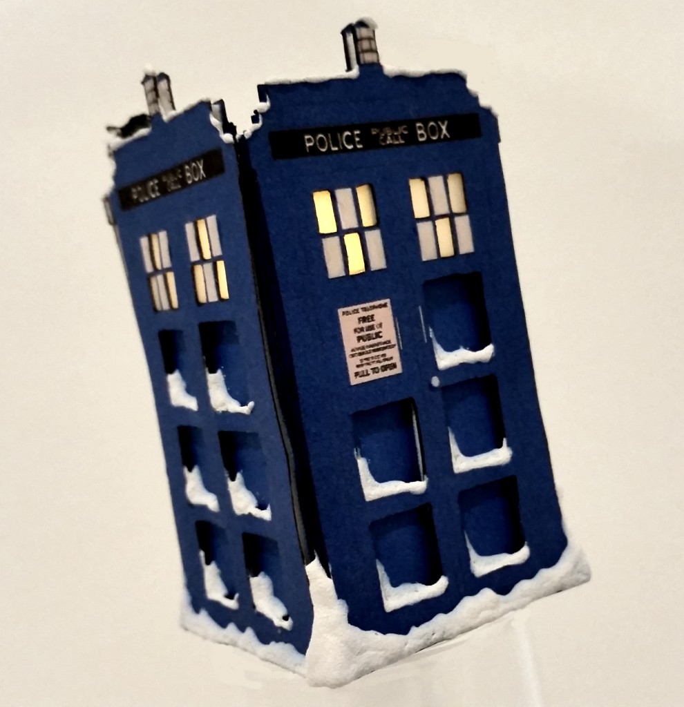 Tardis Ornie 3D