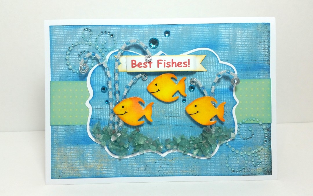 Best Fishes Card for a Friend Celebrating End of Chemo–YAY!