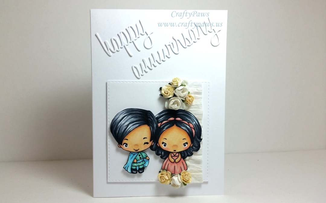 Springtime Anniversary Card