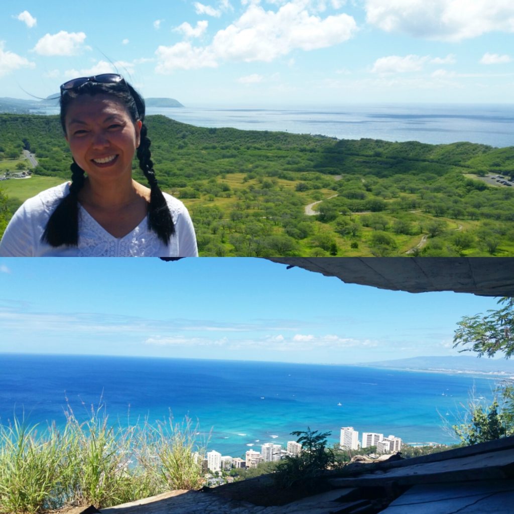 Hiked up Diamond Head to see 360 panoramic views of Honolulu. I got dizzy from hyperventilating but #totallyworthit