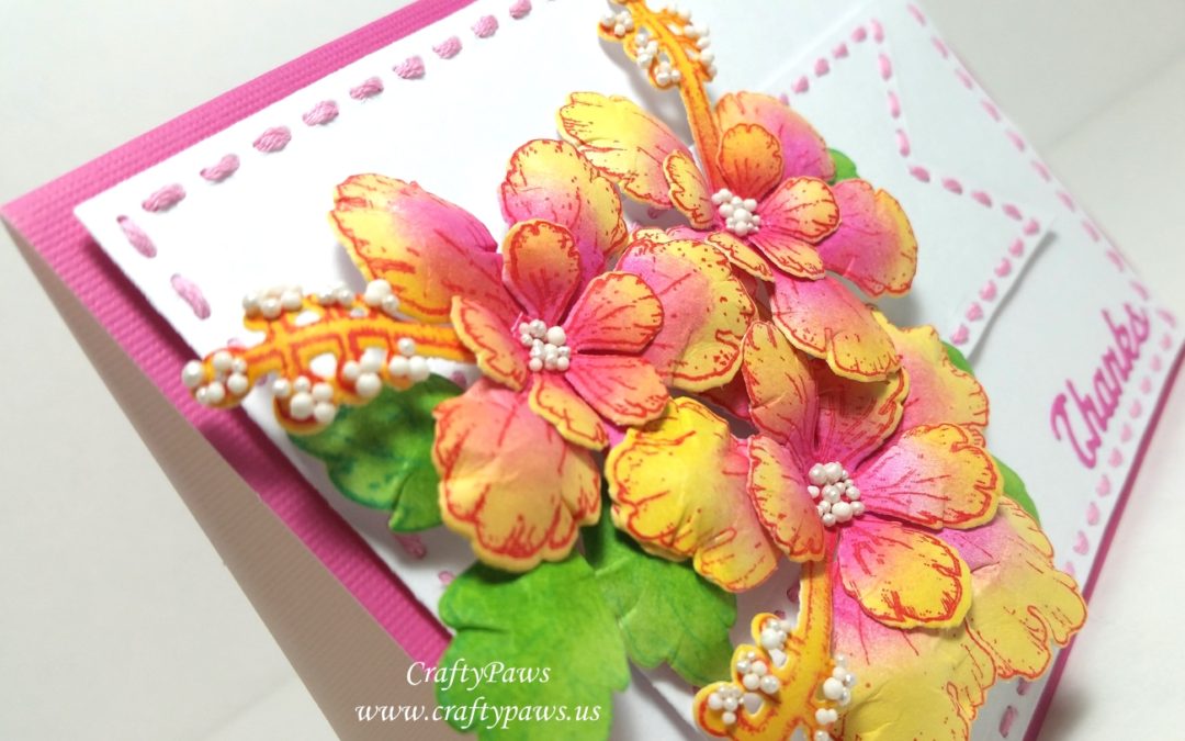 Easy Dimensional Floral Card