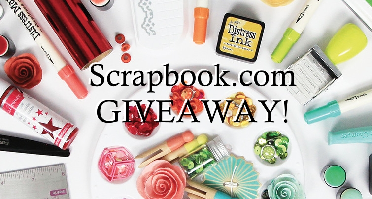 Scrapbook.com is Having an Awesome GIVEAWAY!