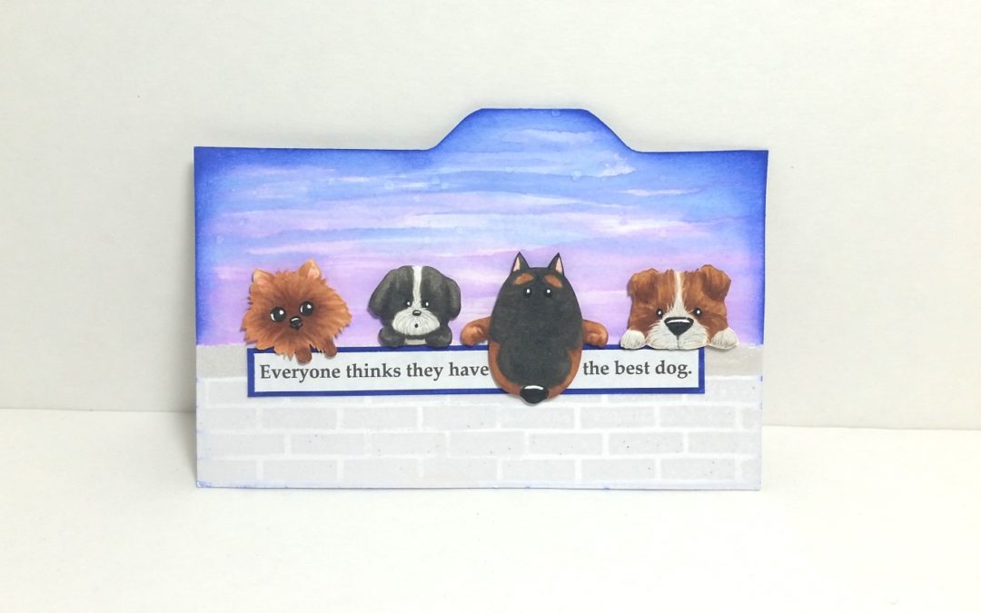 Doggy Index Card for a Fellow Dog Loving Friend