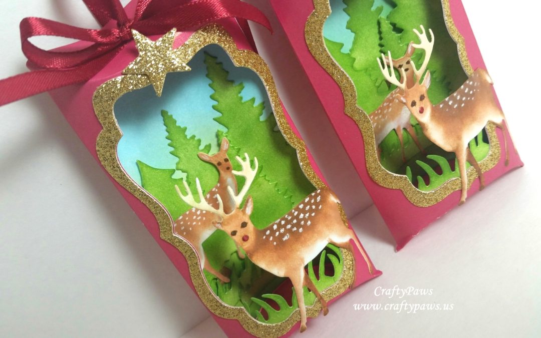 Pillow Box Christmas Ornaments