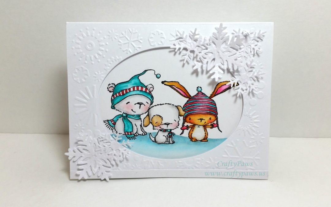 Winter Critters Holiday Card