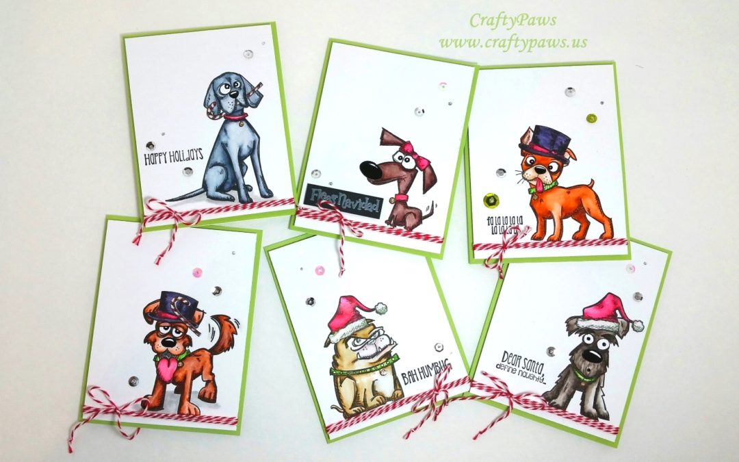 Crazy Dogs Holiday Cards