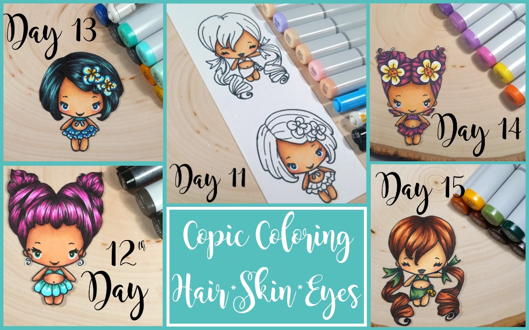 Copic Coloring Series: Hair, Skin and Eyes