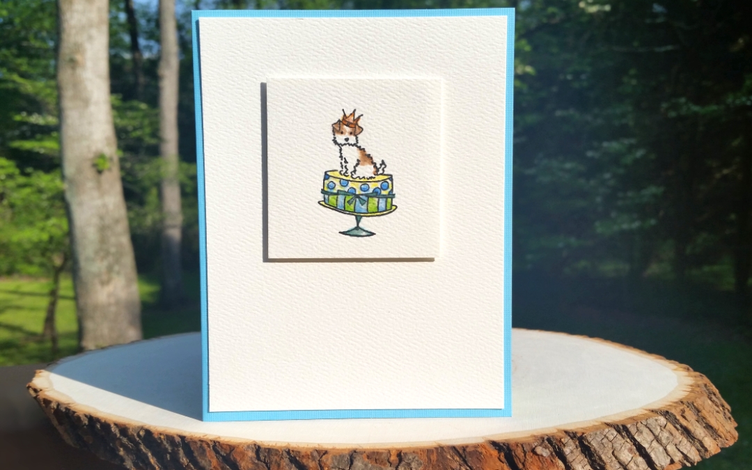 Personalized CAS Birthday Card