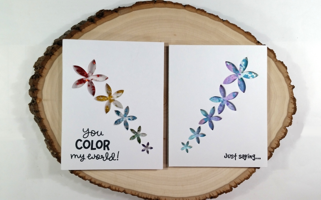 CAS Floral Cards