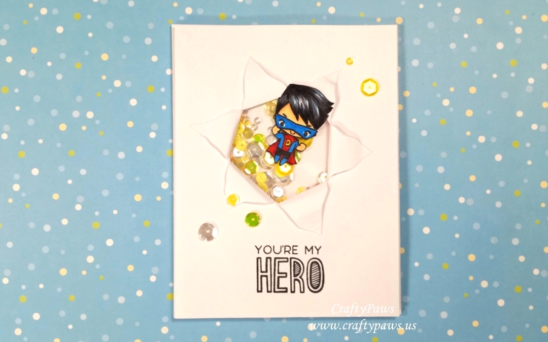 Masculine Birthday Cards 1 of 3: You’re My Hero