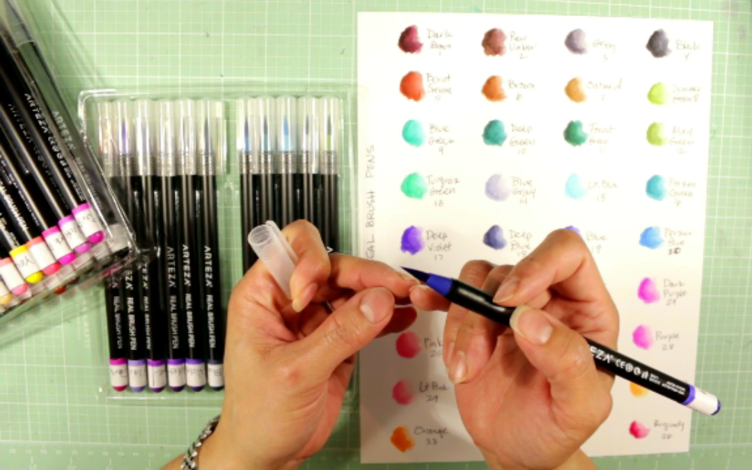 Product Review: Arteza Watercolor Brush Pens