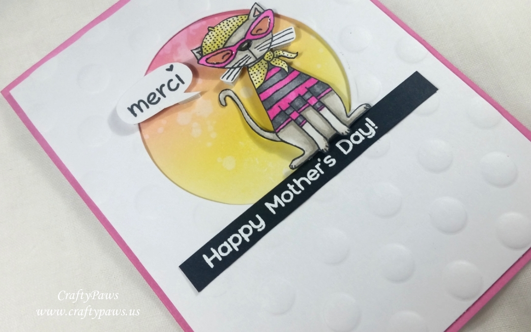 Parisian Kitty Mother’s Day Card