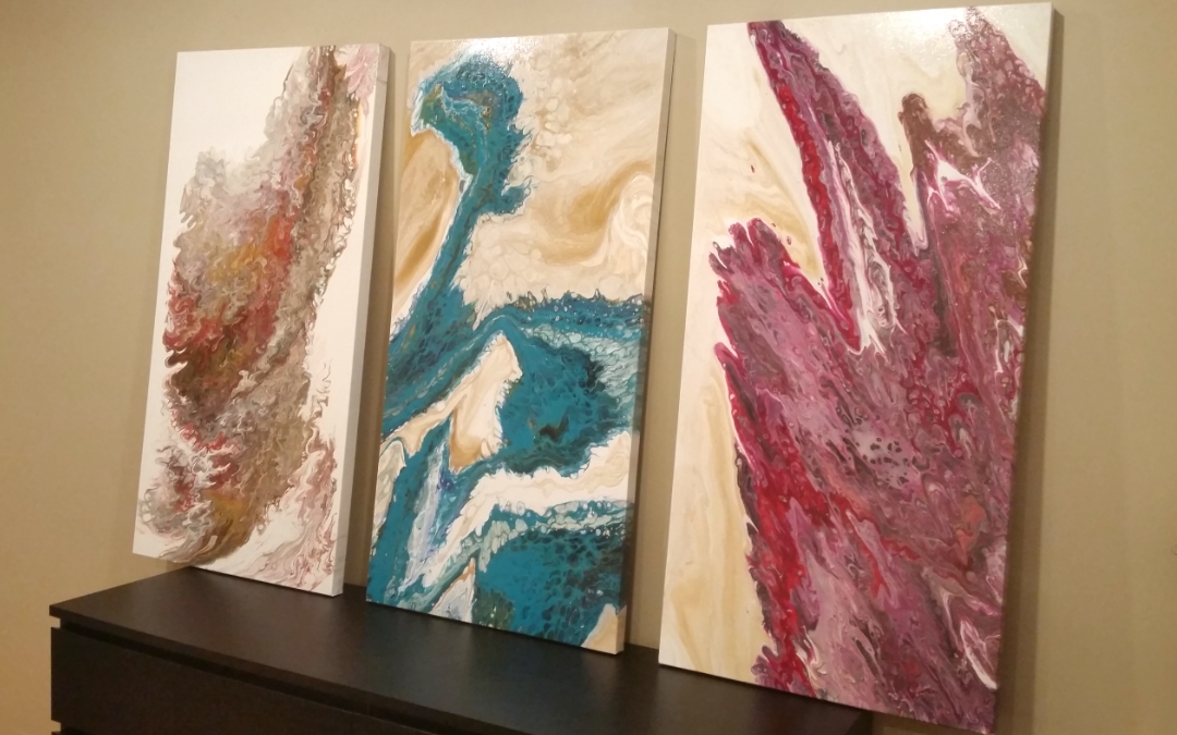 Acrylic Flow Art #4: Cleaning and Varnishing