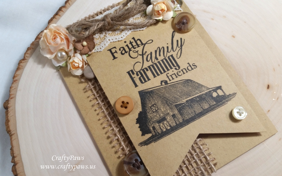 Prim Faith Family Friends Card