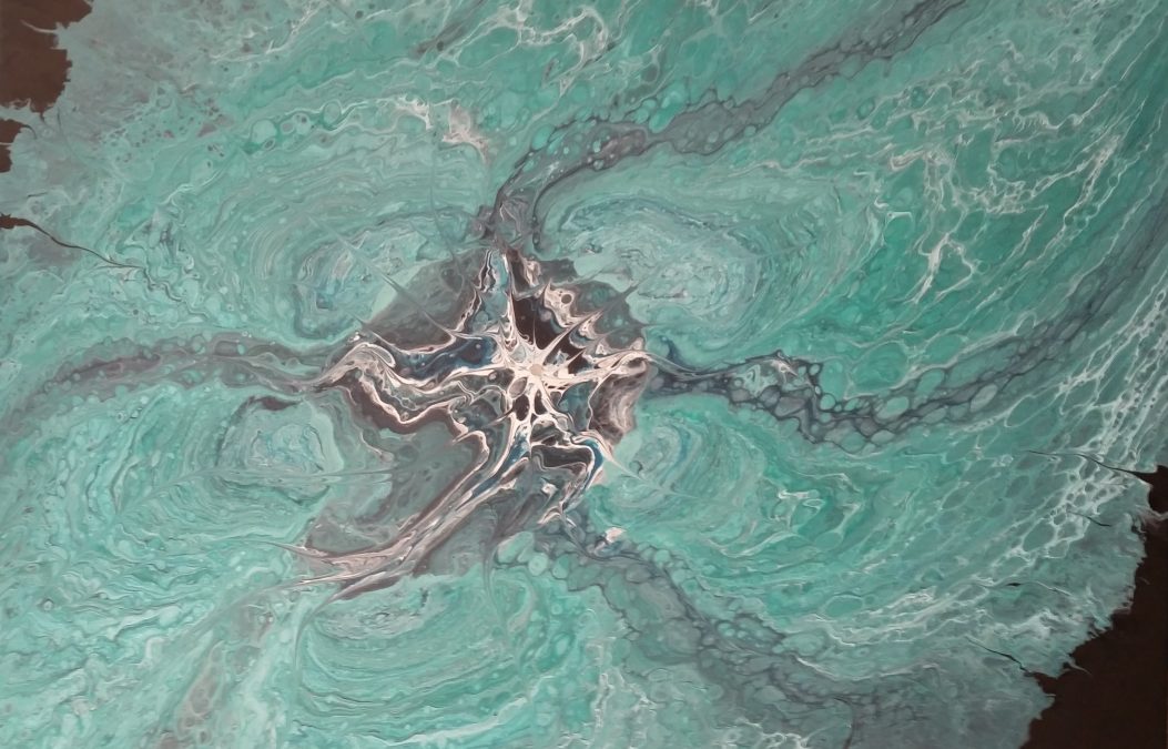 Acrylic Flow Art #7: Creating a Geode Look