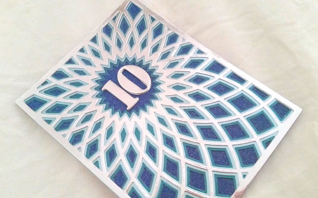 Classic and Simple Anniversary Card