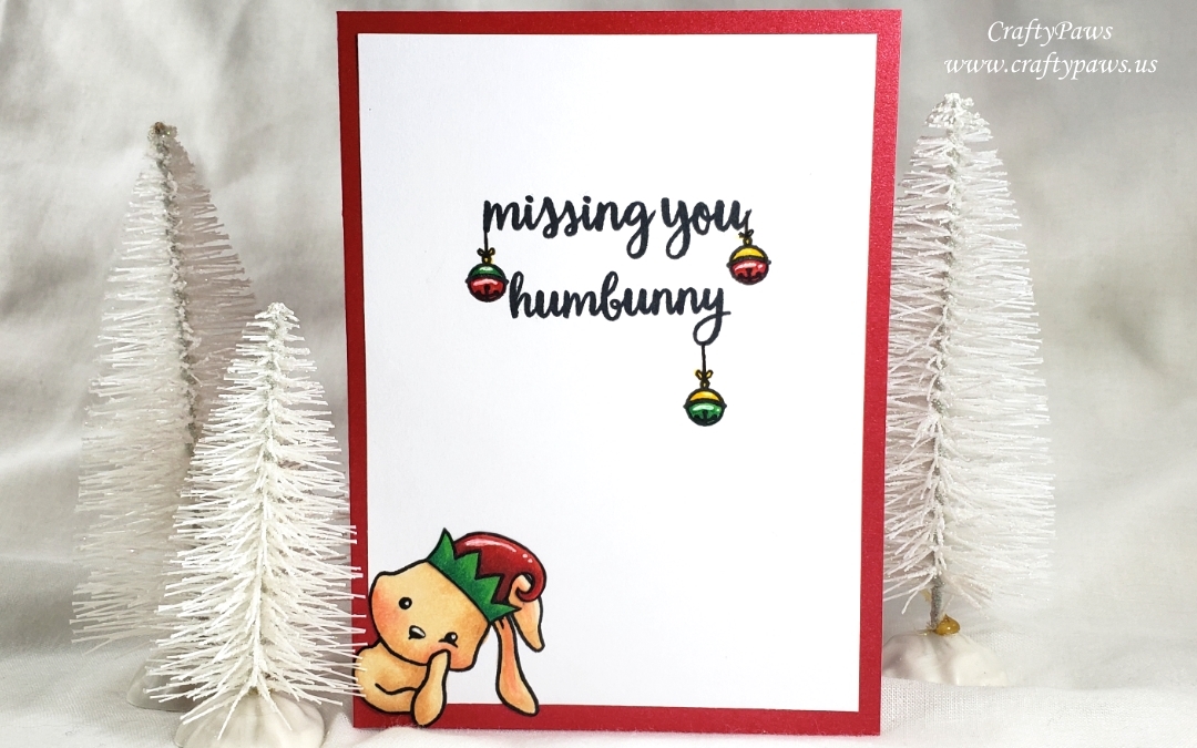 Missing You Christmas Card