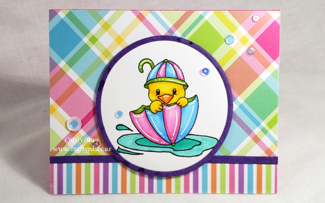 Cute Ducky Encouragement Card | Scrapping for Less