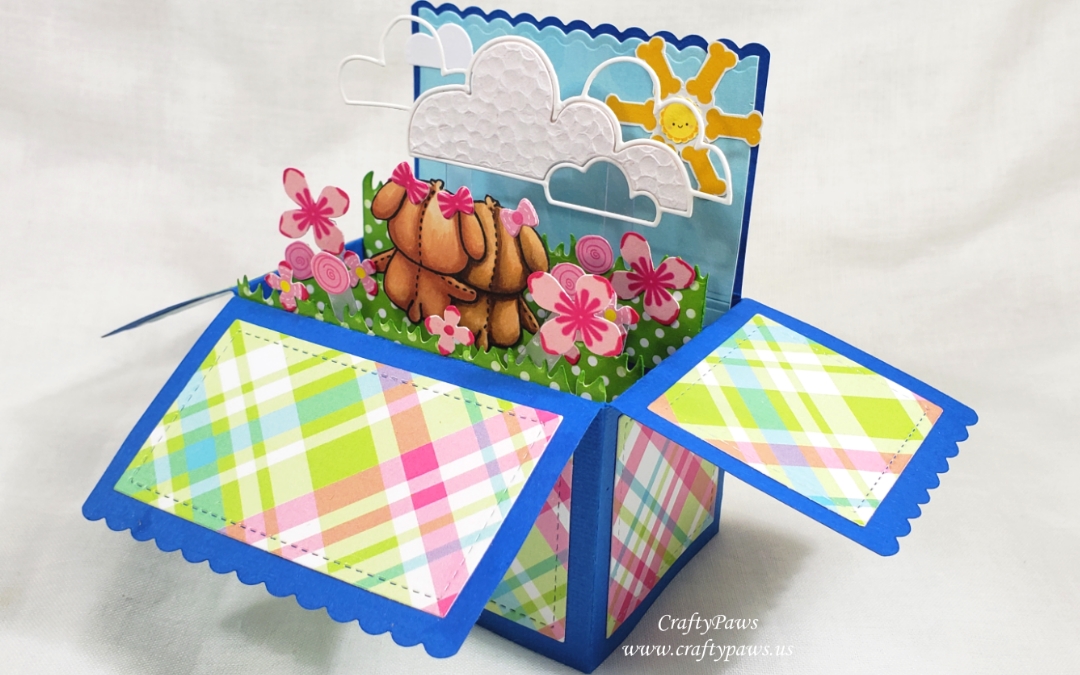 FURever Friends Pop Up Box Card