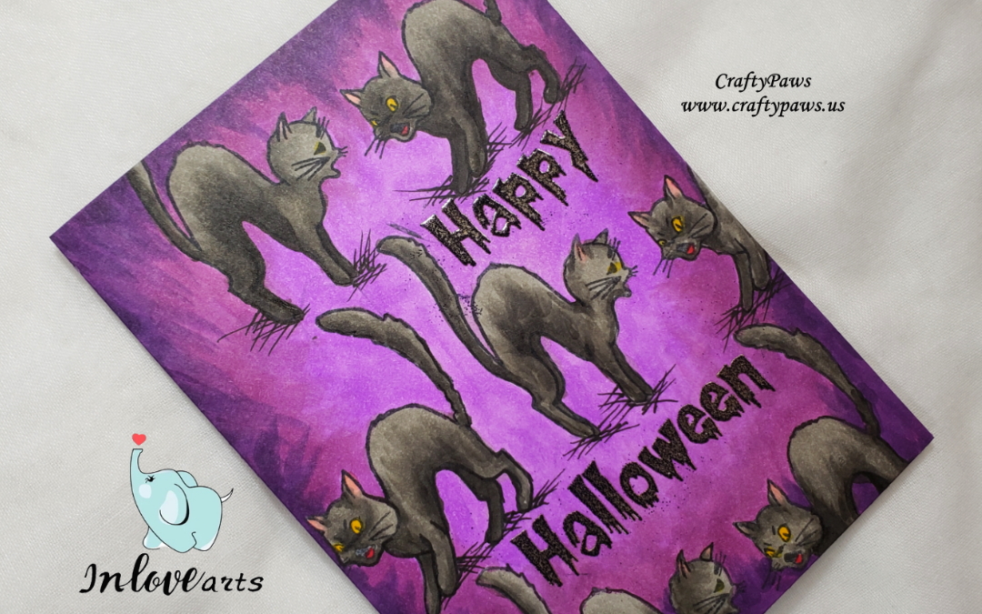 Halloween CATS Everywhere! inloveartshop DTP